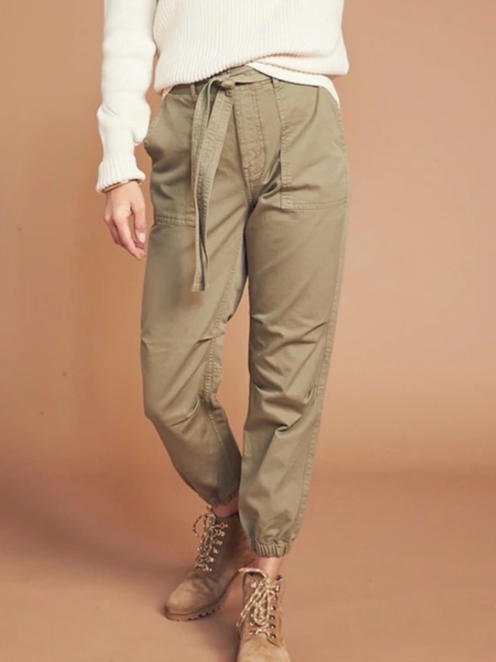 FAHERTY EUC Orion Utility Pant Jogger Khaki, size 26
